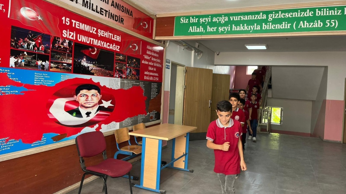 OKULUMUZDA YANGIN TATBİKATI YAPILDI